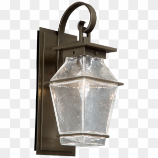 Landmark Outdoor Sconce With Scroll - Ceiling Fixture, HD Png Download