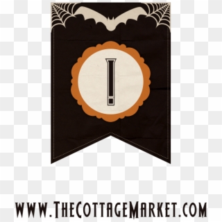 The Cottage Market Tv - Halloween Printable Banner Letters, HD Png Download