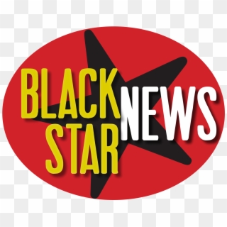 Black Star News Button - Graphic Design, HD Png Download