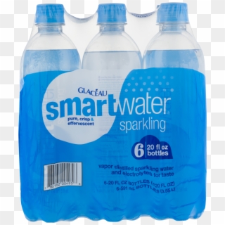Glaceau Smartwater Sparkling Vapor Distilled Water - Glaceau Smart Water 6 Pack, HD Png Download
