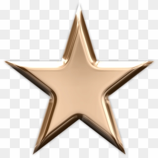 Star, Bronze, Winner, Award, Metal, Success, Metallic - Bronze Star Transparent Background, HD Png Download