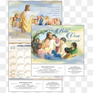 Bible Verse Calendar - Vintage Advertisement, HD Png Download