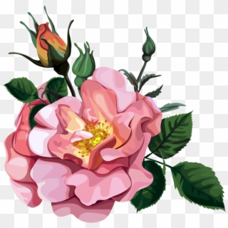 Rose Bouquet Cli̇part Transparent - Bouquet Clipart Transparent, HD Png Download