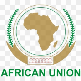 The Advent Of The African Union Can Be Described As - African Union Logo Black And White, HD Png Download