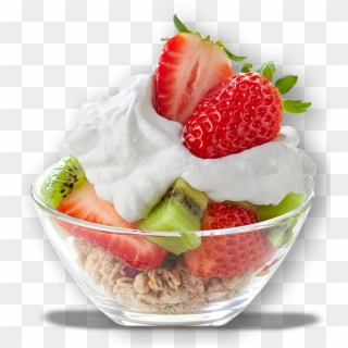 Glas Fruit Whip Strawberry Kiwi, HD Png Download