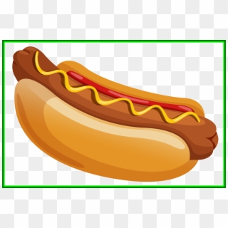 Fascinating Hot Dog Drawing Clipartxtras Pic For Cartoon - Hot Dog Transparent Background, HD Png Download