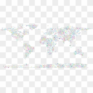 This Free Icons Png Design Of Prismatic Musical World - Background Globe World, Transparent Png