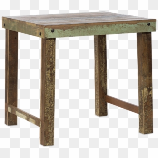 Reclaimed Dining Table - End Table, HD Png Download