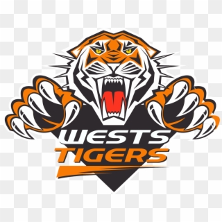 Tigers Logo Png - West Tigers Logo, Transparent Png