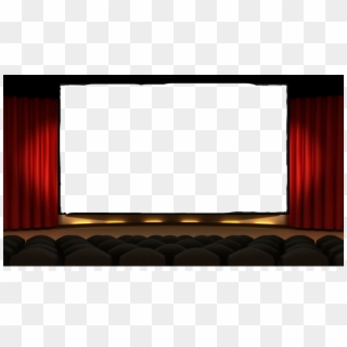 #movietheater #movie #aesthetic #red #blue #png #freetoedit - Auditorium, Transparent Png