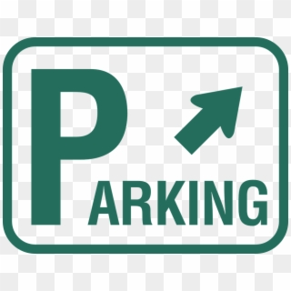 Parking Traffic Arrow Road Park Drive Car - Parking Sign Clip Art, HD Png Download