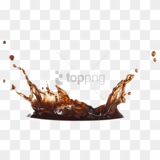 Free Png Chocolate Milk Splash Png Png Image With Transparent - Coffee Splash Png, Png Download