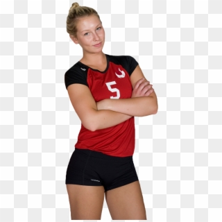 Download - Female Volleyball Player Png, Transparent Png