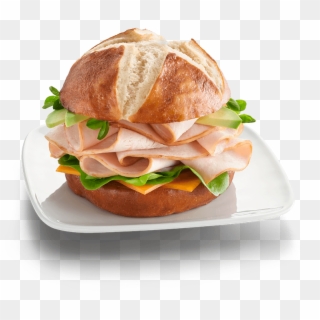Turkey Sandwich - Bun, HD Png Download