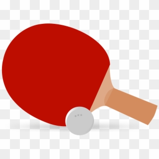 Ping-pong, Table Tennis, Paddle, Bat, Ball, Sport, - Table Tennis Bat Vector, HD Png Download