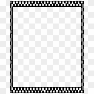Get Your License For Fun - Checkered Border Transparent, HD Png Download