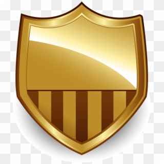 Shield Badge Png High-quality Image - Icon Golden Shield Png, Transparent Png