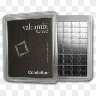 100x 1 Gram Silver Bar - Valcambi, HD Png Download