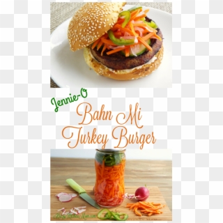 Jennie O Bahn Mi Turkey Burger Has All Of The Robust - Alicia, HD Png Download
