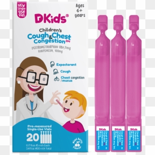 Cough & Chest Congestion - Children's Medicine Packaging, HD Png Download