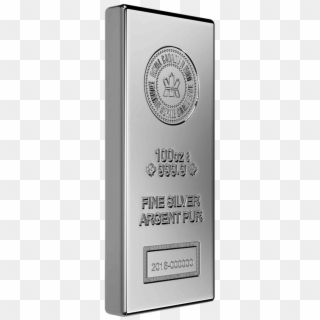 Royal Canadian Mint Silver Bar - Silver, HD Png Download