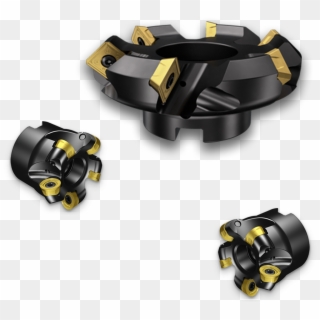 Tool, Machining, Sandvik, Yellow, Hardware Png Image, Transparent Png