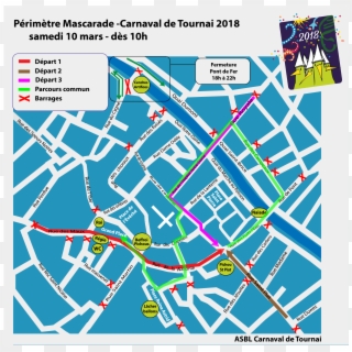 Carn2018 Pf Mascarade Modif - Map, HD Png Download