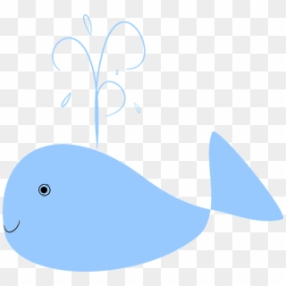 Whale Blue Water Fountain Water Cupola Water - Whale Png Cartoon, Transparent Png