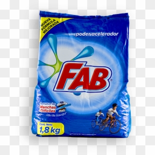Detergente En Polvo Fab - Fab, HD Png Download