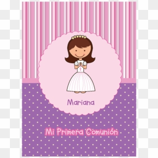 Cute Girl First Communion Free Vector Download, HD Png Download