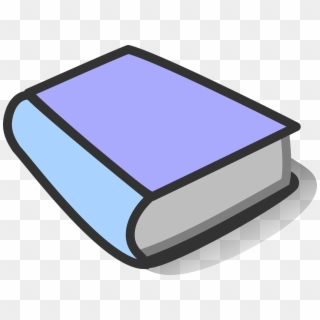 Book Purple Blue Closed Thick Png Image - Yellow Book Clipart, Transparent Png
