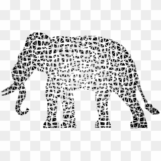 Elephant Silhouette Png, Transparent Png