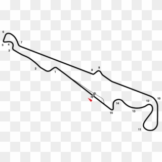 Circut Paul Ricard 2018 Layout Map - Circuito Paul Ricard, HD Png Download