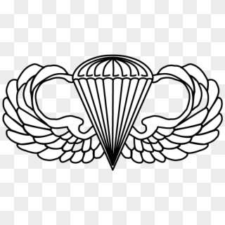 Image Result For Airborne Wings No Background - Master Parachutist Badge, HD Png Download