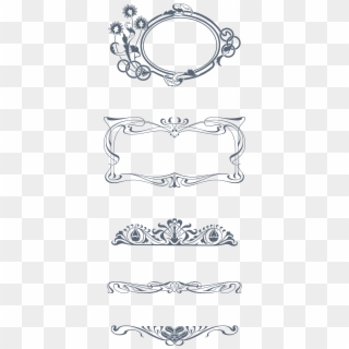 Preview All The Organically-inspired Art Nouveau Vector - Ornament, HD Png Download