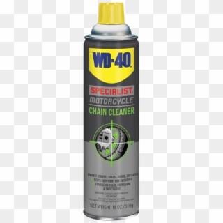 Wd-40 Specialist Motorcycle Chain Cleaner 18 Oz - Wd 40 Specialist Motorcycle Chain Wax 13.5 Oz Hd, HD Png Download