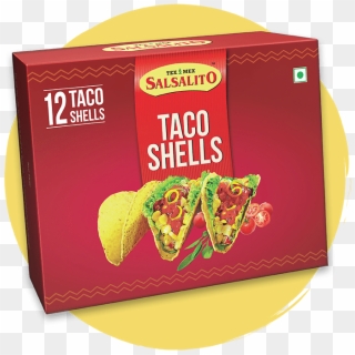 Our Taco Shells Are Made Of Gm-free Cornflour, While - Salsalito Shells, HD Png Download