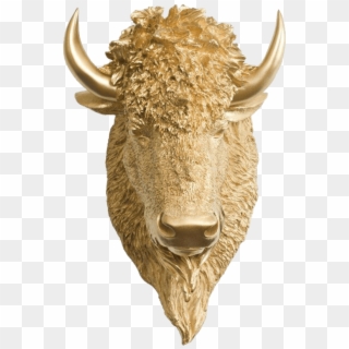 Wall Charmers Mini Resin Yellowstone Bison - Bull, HD Png Download