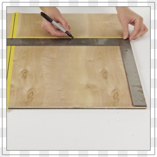 Tape Plywood Cuts To Prevent Splintering, Build Basic - Plywood, HD Png Download