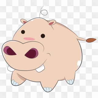 Click And Drag To Re-position The Image, If Desired - Hippo With Big Nose, HD Png Download