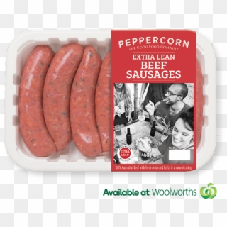 Img Extra Lean Beef Sausages V3 - Peppercorn Extra Lean Sausages, HD Png Download