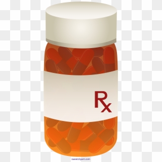 Pills Clipart Orange, HD Png Download
