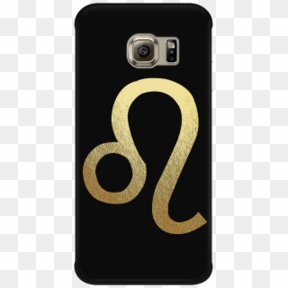 Leo Gold Sign Galaxy S6 Edge Phone Case - Smartphone, HD Png Download