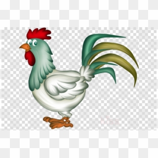 Rooster, Chicken, Drawing, Transparent Png Image Clipart - Ios Heart Emoji Png, Png Download