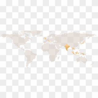 World Map Japan Canada - World Map, HD Png Download