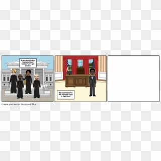 Supreme Court Justice - Cartoon, HD Png Download