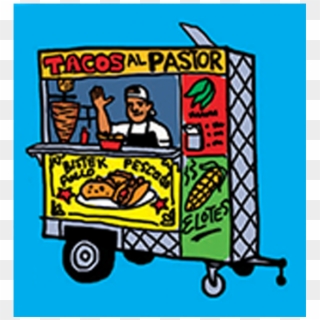 Taco-cart - Cartoon, HD Png Download