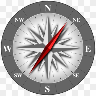 This Free Icons Png Design Of Bussola - Compass Pointing North East, Transparent Png