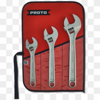 Juego De Llaves Inglesas Proto® De 3 Piezas Clik-stop® - Proto Reversible Ratcheting Wrench Set, HD Png Download