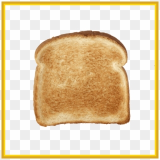 Bread Roll Bread Roll Cartoon Images Shocking Image - Slice Of Bread Emoji, HD Png Download